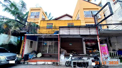 Shophouses for sale Pattaya Night Bazaar : SHOP HOUSE 39.4 Sq.w. Bang Lamung Chonburi for 15.1M