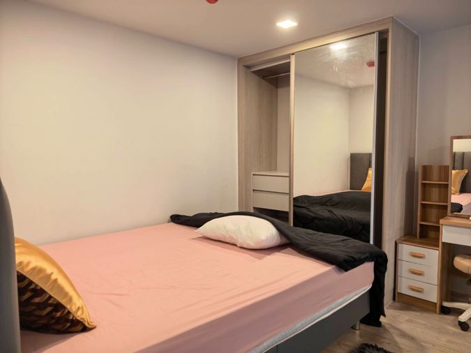 ให้เช่าคอนโด 1 ห้องนอน 38 ตร.ม. เดอะ ทรี พัฒนาการ - เอกมัย