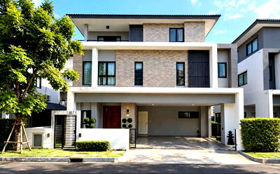 บ้านเดี่ยว ม.เกษมบัณฑิต พัฒนาการ : ขายบ้านเดี่ยว เดอะ ซิตี้ เอกมัย-ลาดพร้าว (THE CITY Ekkamai-Ladprao) แบบ 4ห้องนอน 5ห้องน้ำ