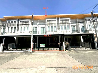 Townhouses for sale Anya Thani Industrial Estate (Gemopolis) : TOWN HOUSE 21.2 Sq.w. Prawet Bangkok for 3.6M