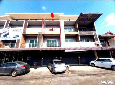 อาคารพาณิชย์ เชียงใหม่ : อาคารพาณิชย์ 17.1 ตร.วา เปี่ยมสุขพลาซ่าร์ สันกำแพง เชียงใหม่ 1.9M