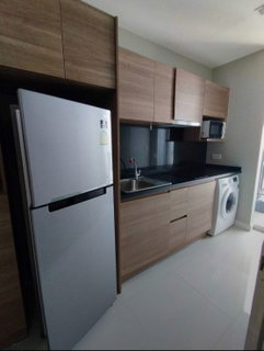 รูปภาพ MN019769 | 1Bed | 1Bath | BTS Samrong | 35sqm | THB 13,000/mo | Fl.18 — The Metropolis Samrong Bangkok