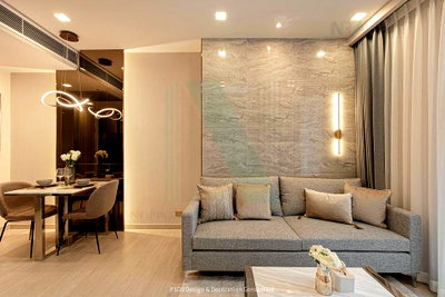 Condos for rent : 📣Nice room!📣 For Rent Condo ONE9FIVE ASOKE - RAMA 9 Building ฺB, Floor 33,1 bed room, Room size 37.00 sqm