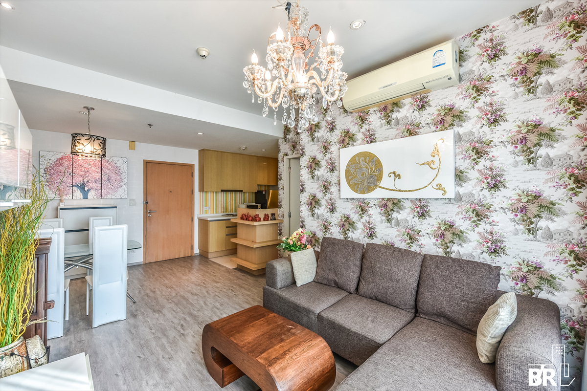 รูป 💖💖 เช่าคอนโด 🌿 Villa Rachatewi 1นอน 55ตร.ม. 25k 💎 รีโนเวทใหม่ แอร์ใหม่ ใกล้ BTS ราชเทวี - รูปที่ 3/9