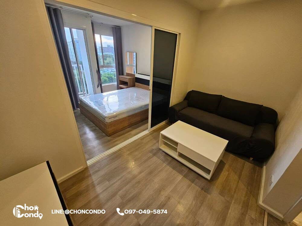 รูป Centro Condo Bangsaen ตึกA ชั้น5-------ห้องว่าง 05 ตุลาคม 2569--------Tel 097-049-5874 (Line: @choncondo มี@ด้วย) - รูปที่ 1/15