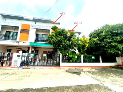 Townhouses for sale Anya Thani Industrial Estate (Gemopolis) : TOWN HOUSE 53.6 Sq.w. Bang Plee Samut Prakarn for 4.5M
