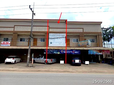 Shophouses for sale Chiang Mai : SHOP HOUSE 29.3 Sq.w. Fang Chiang Mai for 1.8M