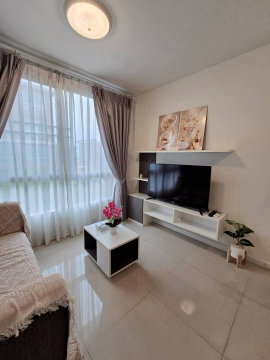 D Vieng Santitham Condo, Corner Unit, Fully Furnished, Ready to Move In. (Tel/Line 088-5986998)