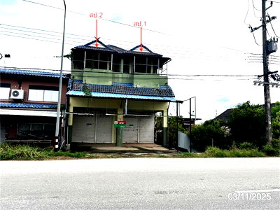 อาคารพาณิชย์ ขาณุวรลักษบุรี กำแพงเพชร : อาคารพาณิชย์ 40 ตร.วา ขาณุวรลักษบุรี กำแพงเพชร 3.3M