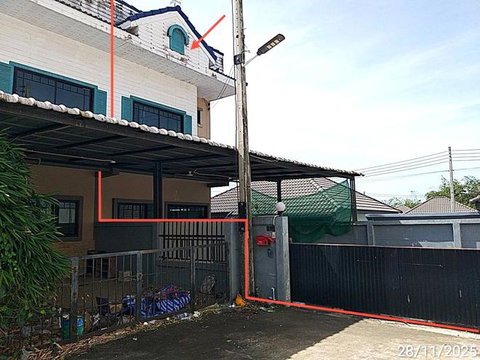 TOWN HOUSE 31.6 Sq.w. Sri Maha Pho Prachinburi for 2M