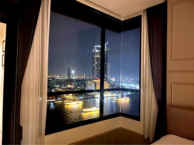 คอนโดให้เช่า : AA674190 | 2 ห้องนอน | 1 ห้องน้ำ | BTS Krung Thon Buri | 49 ตร.ม. | 45,000 บาท/เดือน | ชั้น -1 — Chapter Charoennakorn Charoen Nakhon