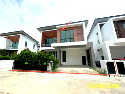 บ้านเดี่ยว ปทุมธานี : บ้านเดี่ยว 53.7 ตร.วา ดิ อิเธอร์นิตี้ กรีนวู้ด รังสิต-วงแหวน ธัญบุรี ปทุมธานี 6.8M