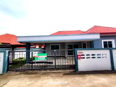 บ้านเดี่ยว ระยอง : บ้านเดี่ยว 48.3 ตร.วา ปรารถนา บ้านค่าย ระยอง 1.5M