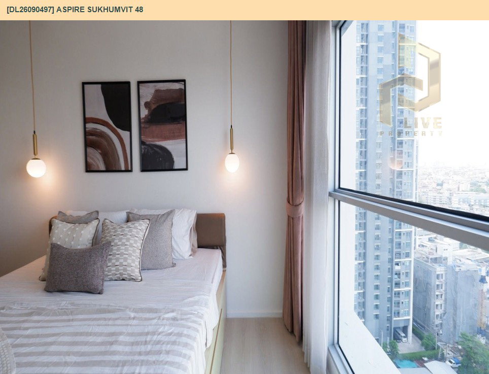 รูป DL26090497 ขายคอนโด แอสปาย สุขุมวิท 48 (Aspire Sukhumvit 48) ใกล้ BTS พระโขนง พร้อมเข้าอยู่ โทรด่วน 0653619502 LineID @952jdxxk - รูปที่ 13/26