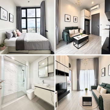 AA676690 | 1Bed | -1Bath | BTS Punnawithi | 28sqm | THB 18,000/mo | Fl.29 — The Line Sukhumvit 101 Sukhumvit