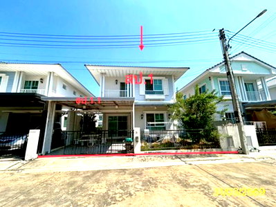 บ้านเดี่ยว ปทุมธานี : บ้านเดี่ยว 35.2 ตร.วา โมดิ วิลล่า รังสิตคลอง 7 ธัญบุรี ปทุมธานี 3M