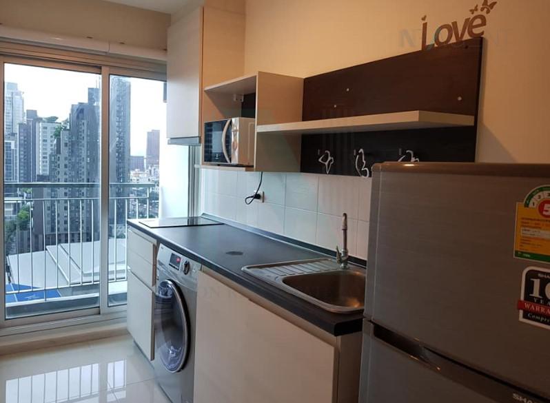 รูป ให้เช่าคอนโด ไลฟ์ รัชดาภิเษก อาคาร B ชั้น 15 1 ห้องนอน ขนาด 38.00 ตรม ใกล้ โรบินสัน - รูปที่ 6/8
