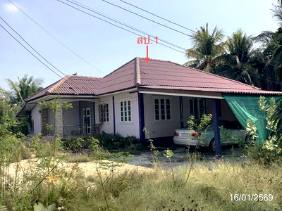 บ้านเดี่ยว ชัยนาท : บ้านเดี่ยว 465 ตร.วา สรรคบุรี ชัยนาท 2.9M