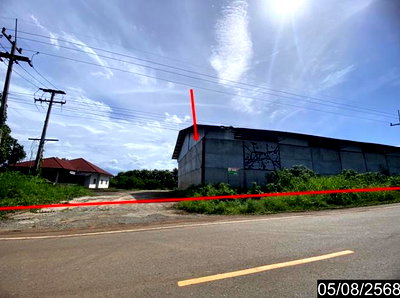 โรงงาน ปากชม เลย : โกดัง 4907 ตร.วา ปากชม เลย 11.7M