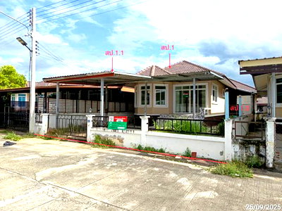 บ้านเดี่ยว นครราชสีมา (โคราช) : บ้านเดี่ยว 52.5 ตร.วา พิชชาพร 5 สูงเนิน สูงเนิน นครราชสีมา 1.5M
