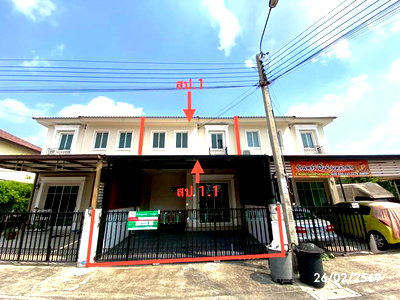 ทาวน์โฮม ราษฎร์พัฒนา : ทาวน์เฮ้าส์ 21.2 ตร.วา พฤกษาวิลล์ 109 รามคำแหง-วงแหวน เขตสะพานสูง กรุงเทพมหานคร 3.2M