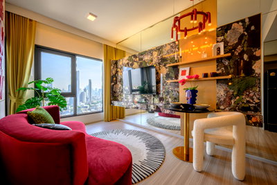 ขายคอนโด : LTH16209 - Condo FOR SALE QUINTARA MHy’DEN PHO NIMIT | 29.18 sq.m. | 1 Bed 1 Bath | BTS Pho Nimit | 4.07MB