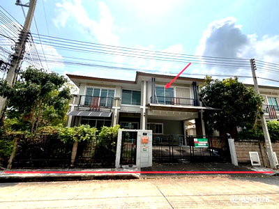 บ้านเดี่ยว ม.เอเชียอาคเนย์ : บ้านเดี่ยว 65.6 ตร.วา ภัสสร เพรสทีจ ปิ่นเกล้า-เพชรเกษม สามพราน นครปฐม 5.6M