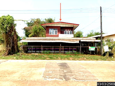 บ้านเดี่ยว รัตนวาปี หนองคาย : บ้านเดี่ยว 107 ตร.วา รัตนวาปี หนองคาย 1.3M