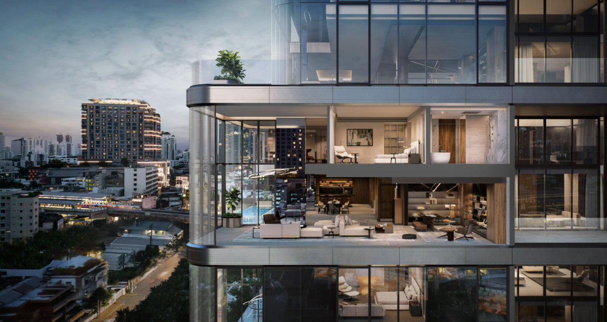 รูป PORSCHE DESIGN TOWER BANGKOK ปอร์เช่ ดีไซน์ ทาวเวอร์ แบงคอก - รูปที่ 6/18