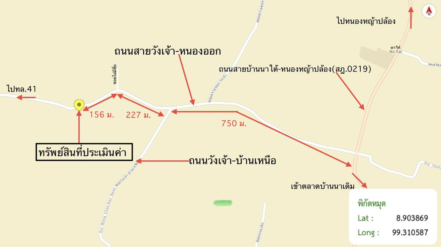รูป ที่ดินว่างเปล่า 321.8 ตร.วา บ้านนาเดิม สุราษฎร์ธานี 644,000 - รูปที่ 15/15
