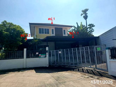 Houses for sale Sam Khok Pathumthani : HOME 80.7 Sq.w. Sam Khok Pathumthani for 3.5M