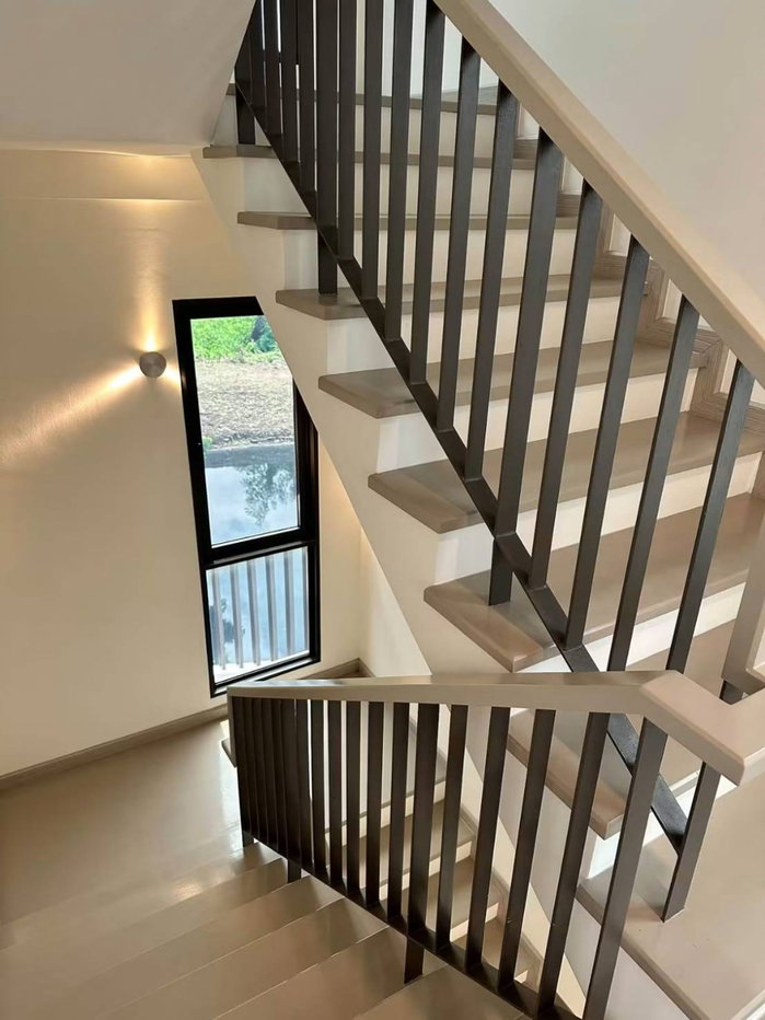 รูป ขายบ้านเดี่ยวหรู 3 ชั้น หลังริม พื้นที่ใหญ่ที่สุดในโครงการ AQ Arbor สวนหลวง ร.9 – พัฒนาการ  Built-in & ตกแต่งใหม่ทั้งหลัง - รูปที่ 9/20