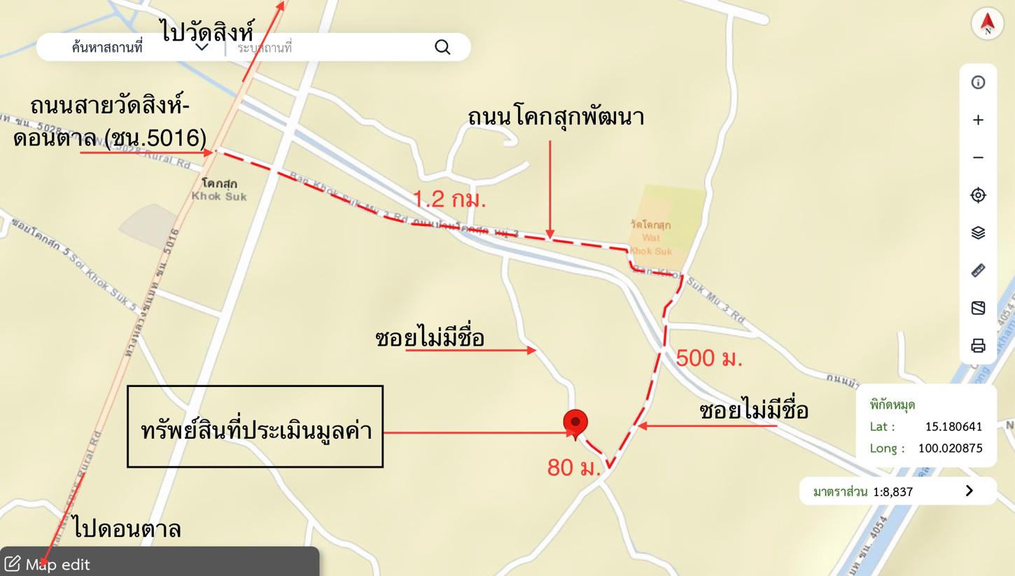 รูป บ้านเดี่ยว 336 ตร.วา วัดสิงห์ ชัยนาท 1.3M - รูปที่ 37/37
