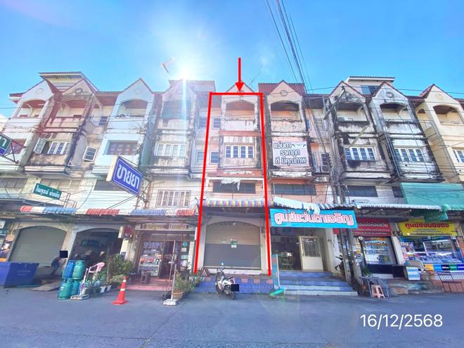 รูป อาคารพาณิชย์ 15 ตร.วา บ่อวินเมืองทอง ศรีราชา ชลบุรี 3.2M - รูปที่ 1/41
