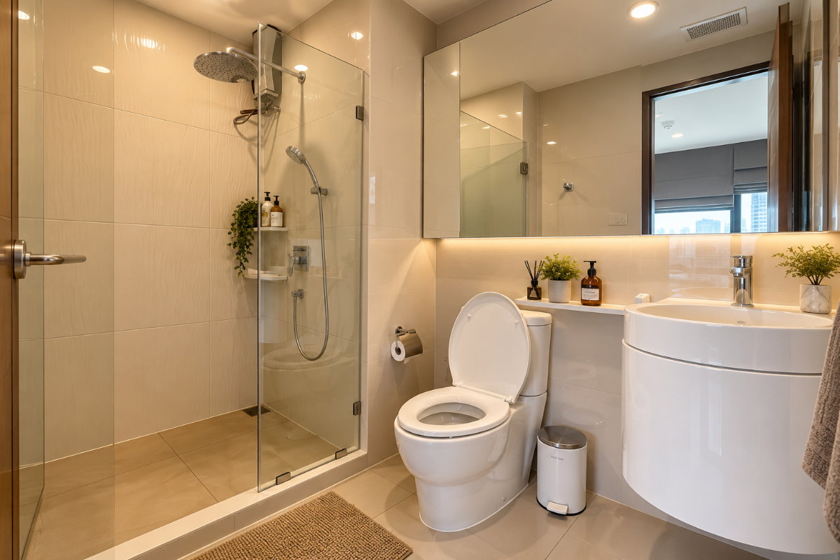 รูป ห้องพร้อมอยู่แบบไม่ต้องแต่งเพิ่ม! 1BR 31.15 ตร.ม. เพียง 21K - รูปที่ 5/7