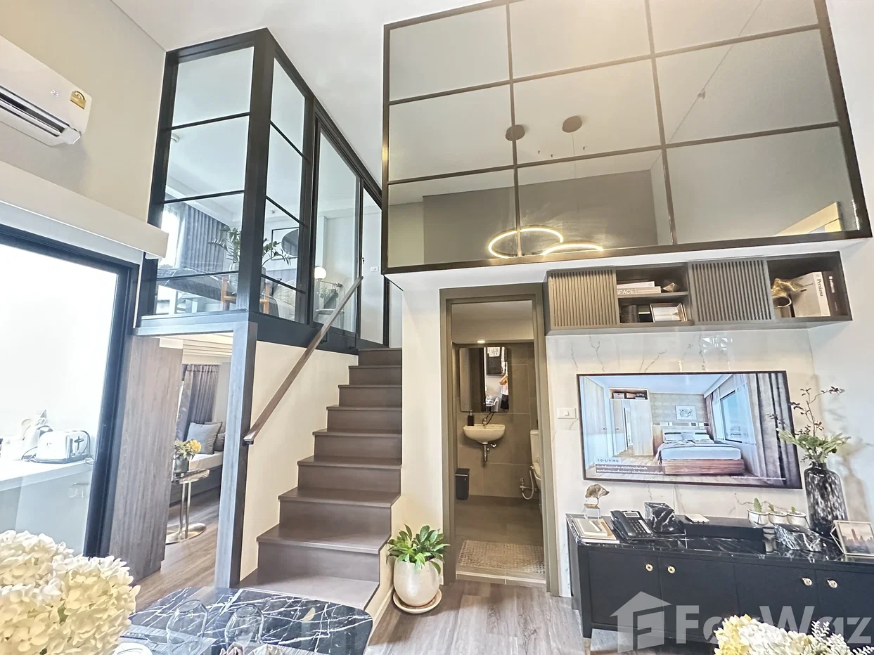 รูป ขายดาวน์ ห้องมุม ไซส์ใหญ่สุด โครงการติดกับรถไฟฟ้าสายสีชมพู 6781232 - รูปที่ 2/9