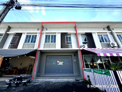 Shophouses for sale Phra Samut Jadee Samut Prakarn : SHOP HOUSE 26.2 Sq.w. Phra Samut Jadee Samut Prakarn for 2.2M