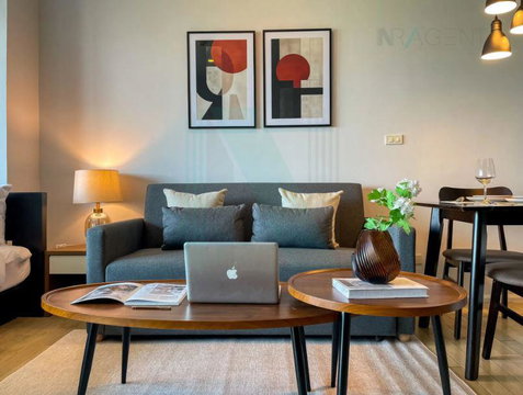 🎊 For Rent Condo NOBLE SOLO Building 1, Floor 8,1 bed room, Room size 34 sqm