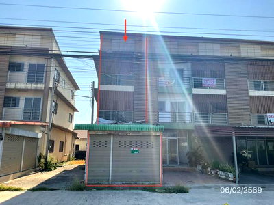 อาคารพาณิชย์ นครปฐม : อาคารพาณิชย์ 22.5 ตร.วา บางเลน รุ่งเรือง บางเลน นครปฐม 2.9M