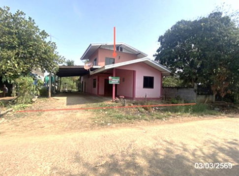 บ้านเดี่ยว 159 ตร.วา เชียงขวัญ ร้อยเอ็ด 1.1M