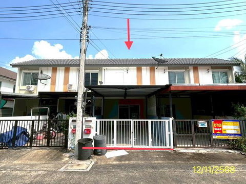 ทาวน์เฮ้าส์ 16 ตร.วา บ้านพฤกษา 96/2 รังสิต-คลองหลวง 2 คลองหลวง ปทุมธานี 1.4M