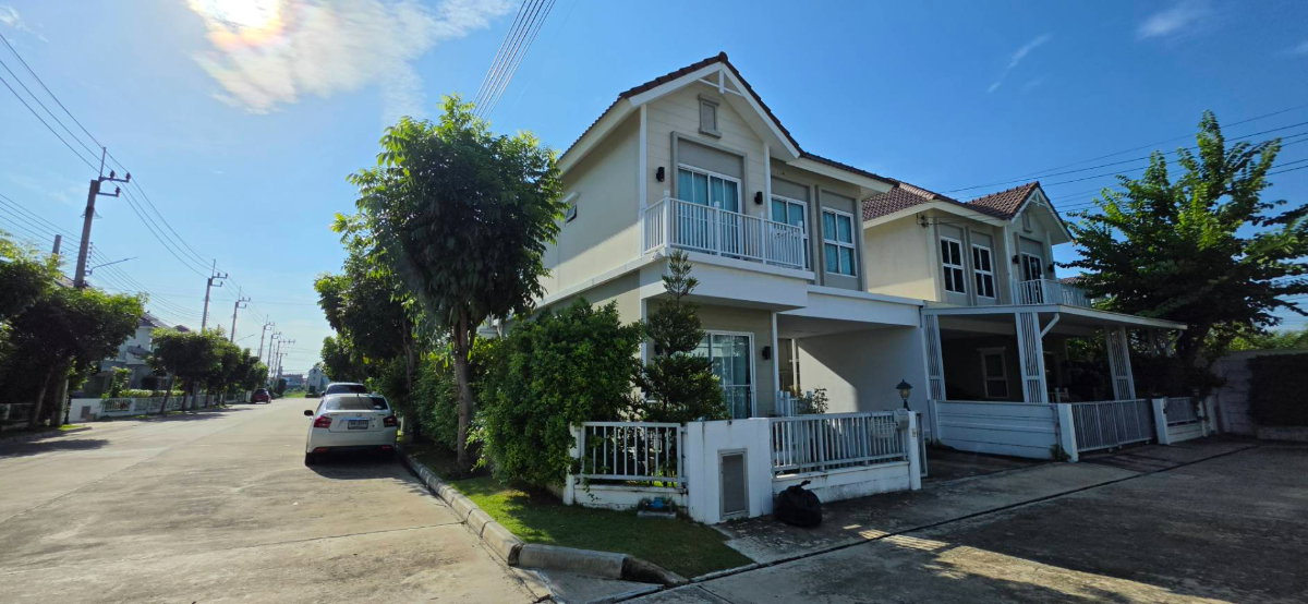 รูป ให้เช่าบ้านแฝด ม.สิวารมณ์ เนเจอร์พลัส สุขุมวิท-บางปู 25,000/เดือน รวมส่วนกลาง มีพื้นที่รอบบ้าน - รูปที่ 8/17