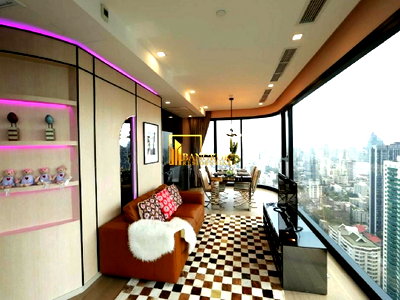 ขายคอนโด : Ashton Asoke | Stylish 3 Bedroom Condo on High Floor - BR9241CD