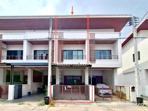 TOWN HOUSE 22.3 Sq.w. Muang Chon Buri Chonburi for 1.4M