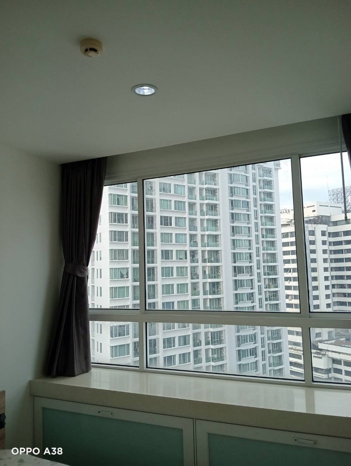รูป Condo for RENT: TC Green Rama 9 𝐒𝐢𝐳𝐞 : 38 sqm. 𝐓𝐲𝐩𝐞 : 1 Bed 1 Bath /City view 𝐅𝐥𝐨𝐨𝐫 : 17th Building: C Fully furnished - รูปที่ 6/7