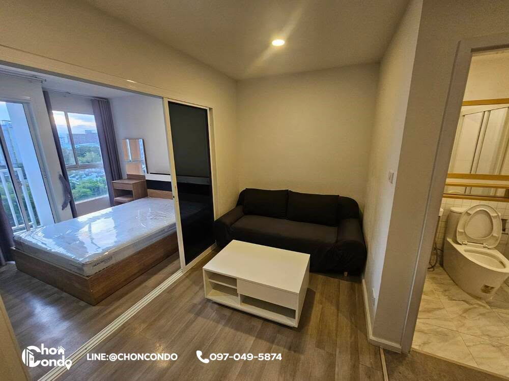 รูป Centro Condo Bangsaen ตึกA ชั้น5-------ห้องว่าง 05 ตุลาคม 2569--------Tel 097-049-5874 (Line: @choncondo มี@ด้วย) - รูปที่ 7/15