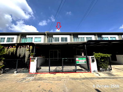 ทาวน์โฮม สมุทรปราการ : ทาวน์เฮ้าส์ 20.6 ตร.วา บ้านพฤกษา 128 สุขสวัสดิ์ - ประชาอุทิศ พระสมุทรเจดีย์ สมุทรปราการ 1.6M