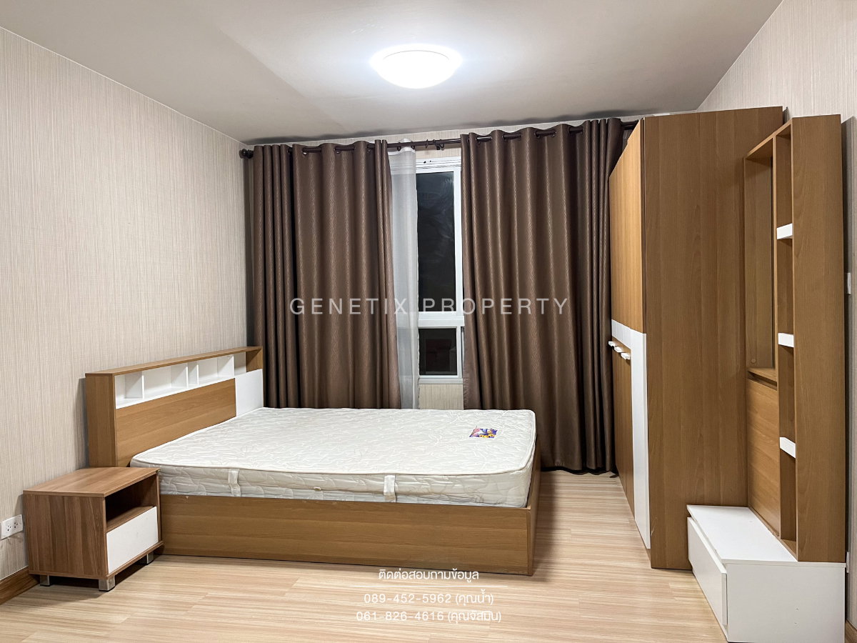 รูป 🏫 ให้เช่าถูก 6,500!! พลัมพหล 89 เฟส 4 คอนโดใกล้ ม.รังสิต 28 ตรม. เฟอร์ครบ มีเครื่องซักผ้า พร้อมอยู่ 6,500 บาท/เดือน - รูปที่ 2/10