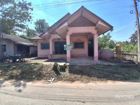 บ้านเดี่ยว 111 ตร.วา โพนทอง ร้อยเอ็ด 1.2M