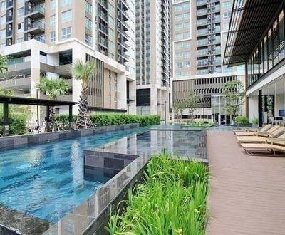 รูป ขาย Fuse Chan - Sathorn 1 ห้องนอนห้องมุม (ขั้นนึงมีแค่ 2 ห้องไม่มีวิวบัง) ตึก C ชั้น17 ขนาด 30.25 ตรม.  - รูปที่ 12/14